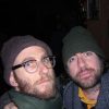Beards in full bloom...the German and the Frenchman.